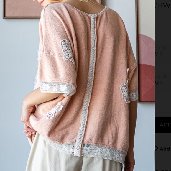 Oli and Hali Love Letter Patchwork Reversible Top SR6 - Picture 9 of 12